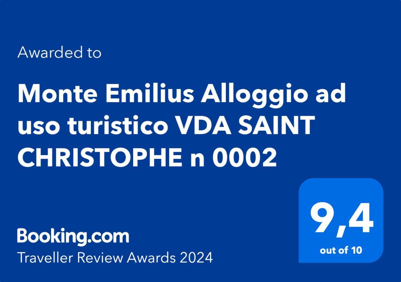 Monte Emilius Alloggio Ad Uso Turistico Vda Saint Christophe N 0002 エクステリア 写真